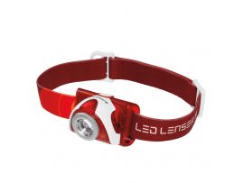 Фонарь налобный LED Lenser SEO 5 (red)